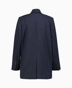 Online Jasje Rita Ls Relaxed Blazer D Sapdonker Blauw Dames Blazers