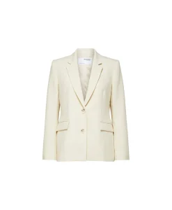 Cheap Jasje Rita Classic Blazer Birch B Off White Dames Blazers