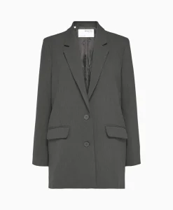 Best Jasje Rita Ls Relaxed Blazer Dgm No Donkergrijs Dames Blazers