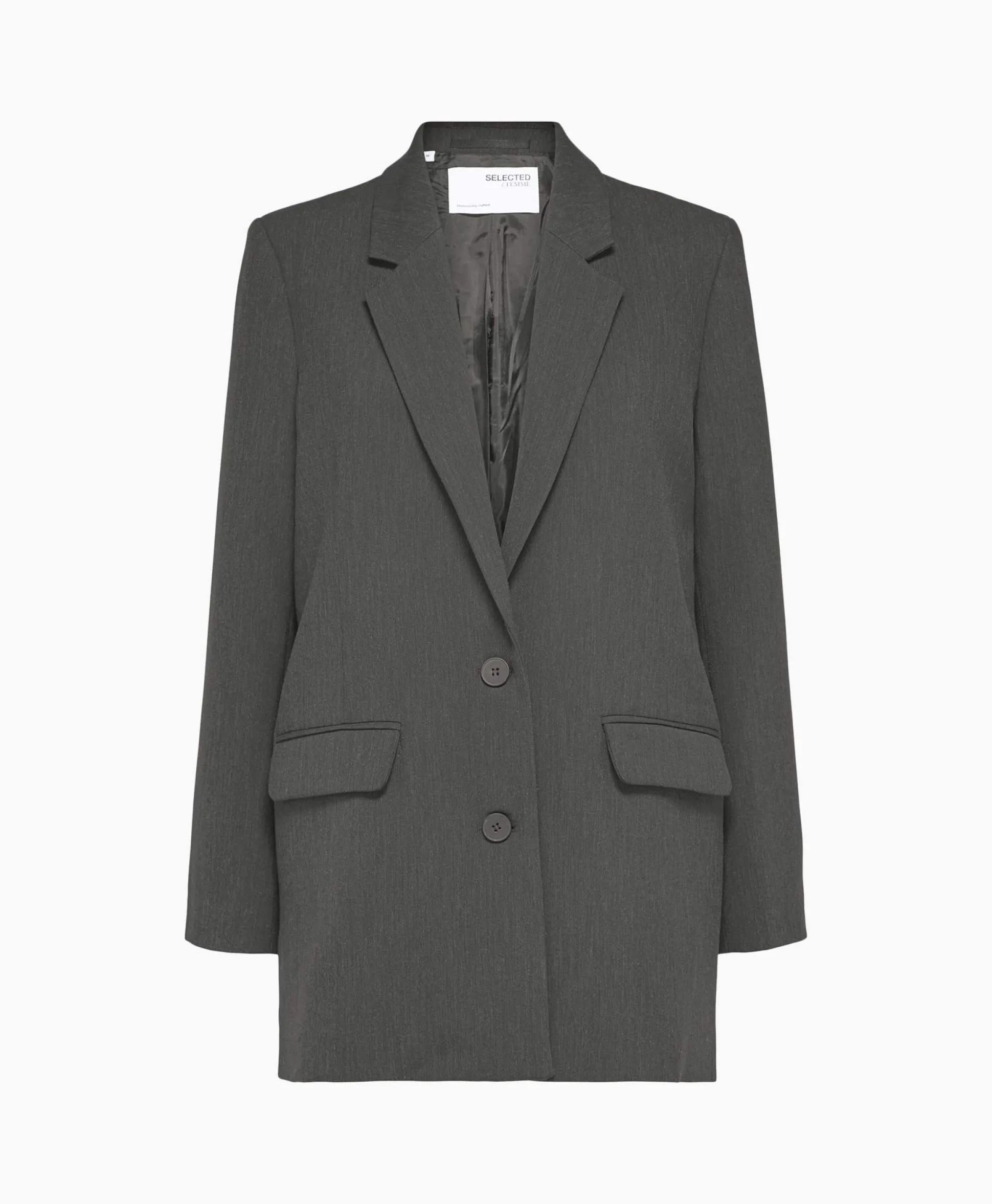 Best Jasje Rita Ls Relaxed Blazer Dgm No Donkergrijs Dames Blazers