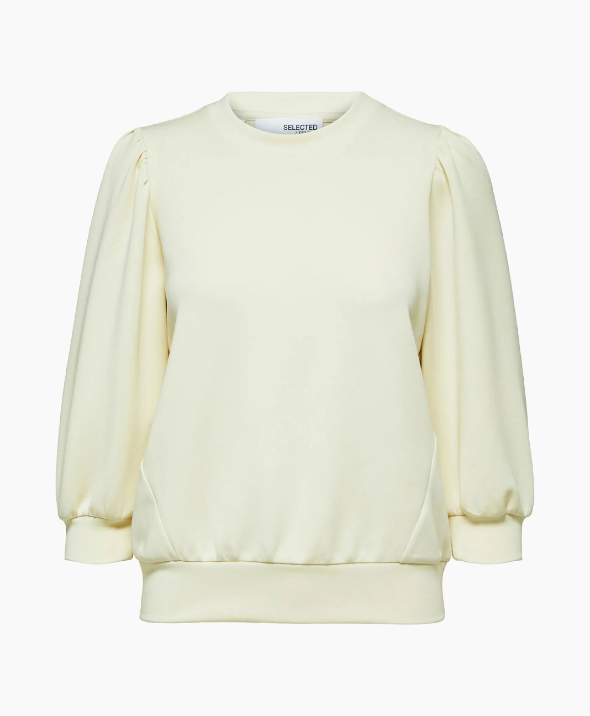 Best Sweater Tenny 3/4 Sweat Top Noos Wit Dames Truien