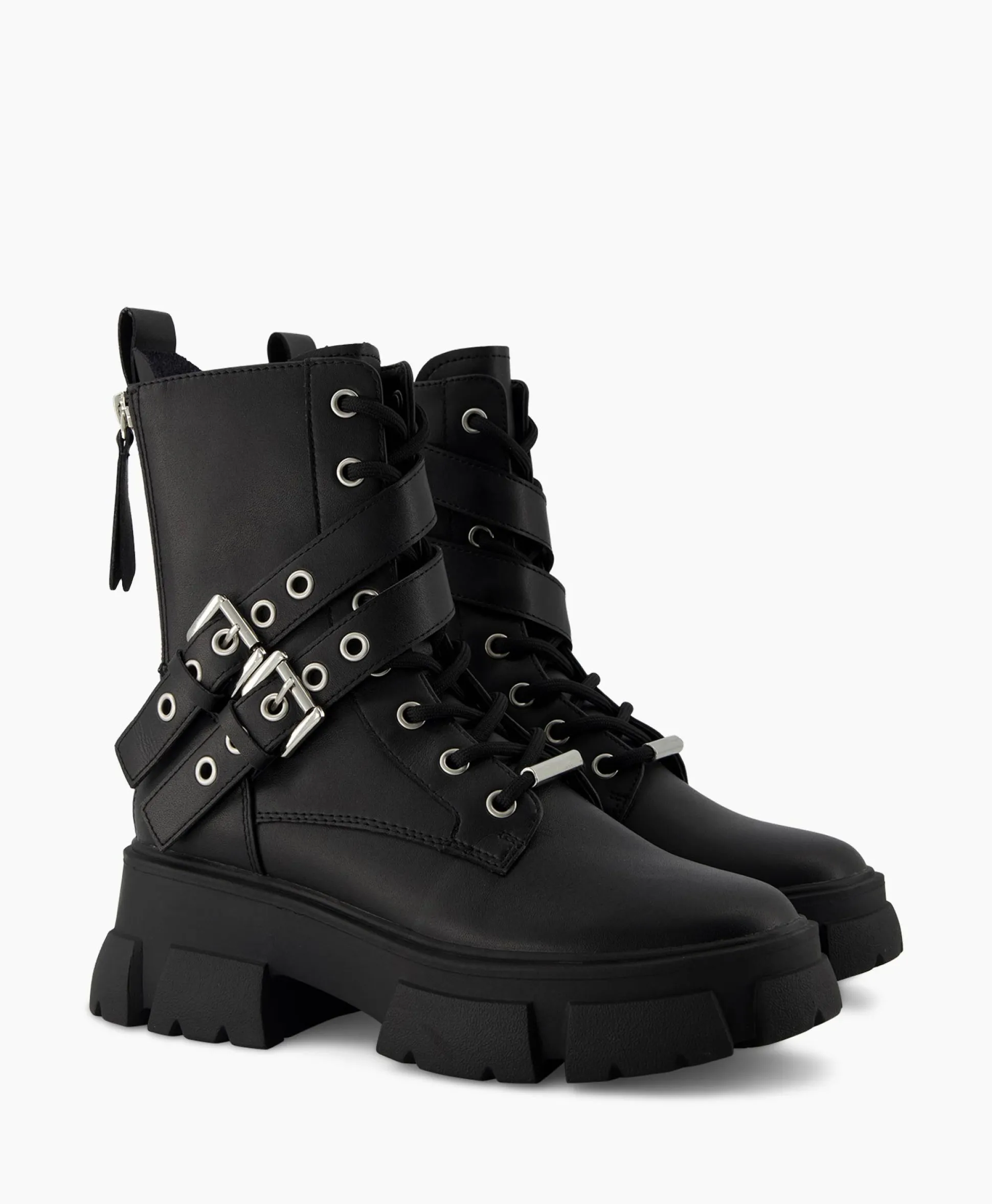 Flash Sale Enkellaars Traction Zwart Dames Laarzen