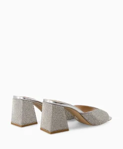 Cheap Sandaal Met Hak Glowing-R Zilver Dames Sandalen