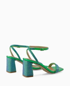 Shop Sandaal Met Hak Luxe-R Blauw Dames Sandalen