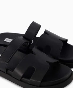 Discount Sandaal Missile Zwart Dames Sandalen