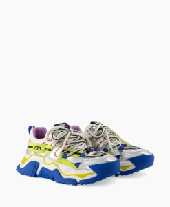 Cheap Sneaker Kingdom-E Blauw Dames Sneakers