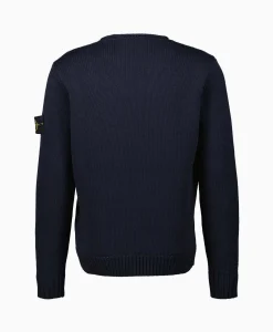 Clearance Pullover 538B6 Donker Blauw Heren Truien