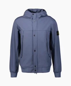 Cheap Softshell Jas 40227 Donker Blauw Heren Jassen