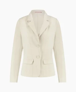 Discount Blazer Bright Bonded Off White Dames Blazers