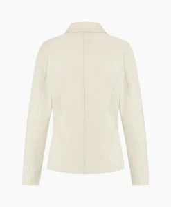Discount Blazer Bright Bonded Off White Dames Blazers