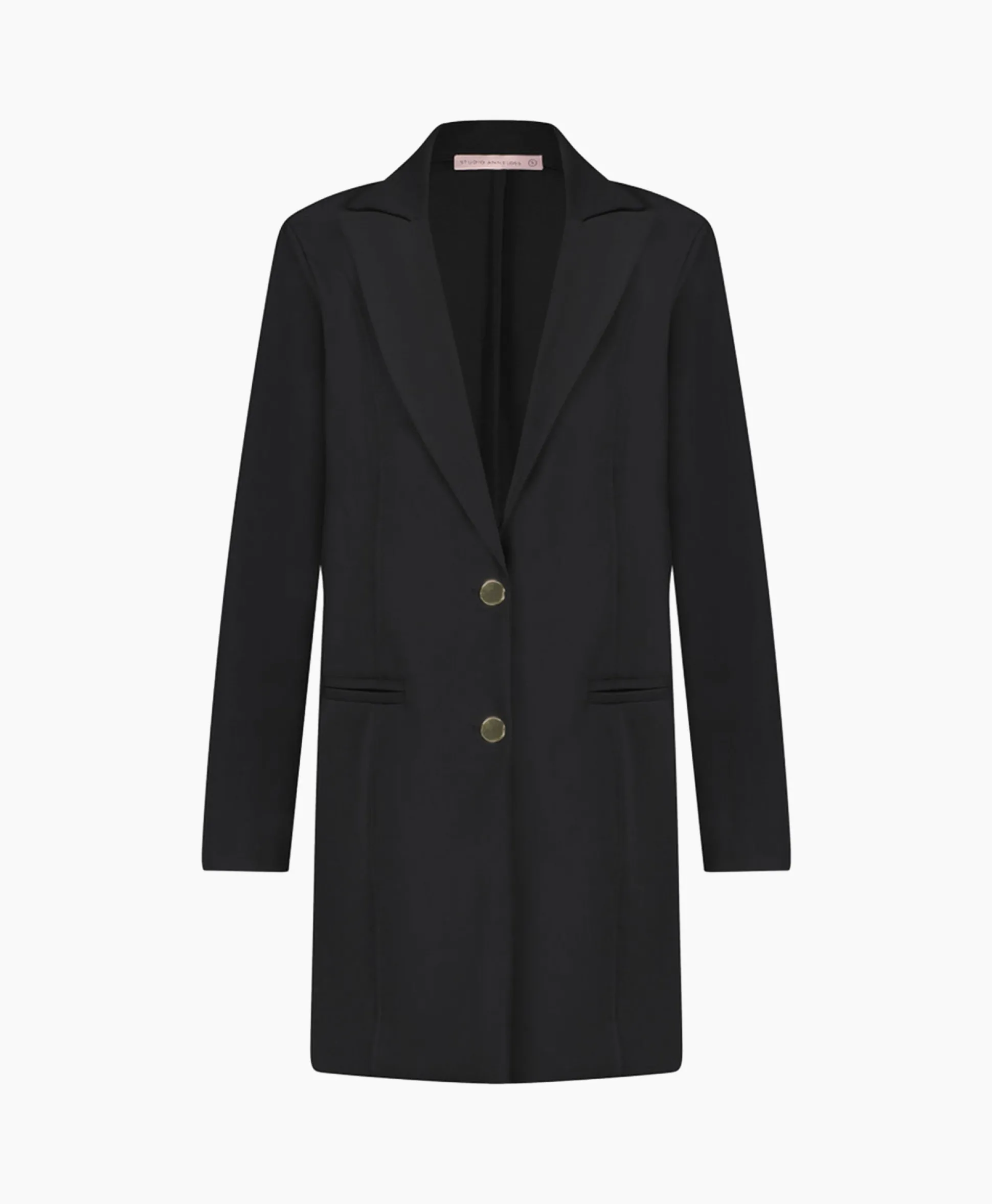 New Blazer Jazzy Bonded Zwart Dames Blazers