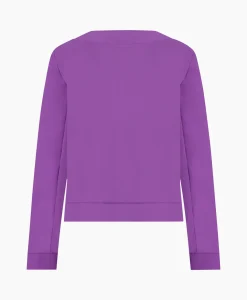 Fashion Blazer Janet Bonded Paars Dames Blazers