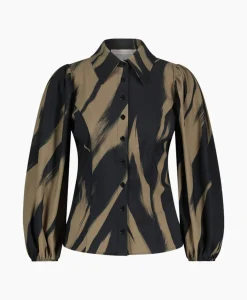 Outlet Blouse Elise Forest Combo L Dames Blouses