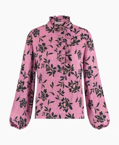 Best Blouse Odette Satin Blooming Combo L Dames Blouses