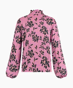 Best Blouse Odette Satin Blooming Combo L Dames Blouses