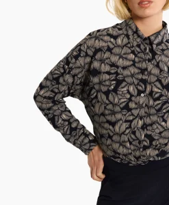 Best Sale Blouse Sanne Flower Zand Dames Blouses