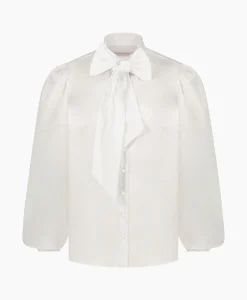 New Blouse Shirley Poplin Wit Dames Blouses