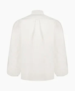 New Blouse Shirley Poplin Wit Dames Blouses