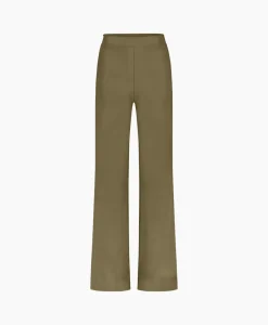 Outlet Broek Alex Bonded Trousers Bruin Dessin Dames Broeken