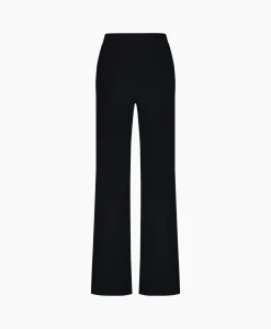 Best Sale Broek Alex Bonded Mesh Trousers Zwart Dessin Dames Broeken