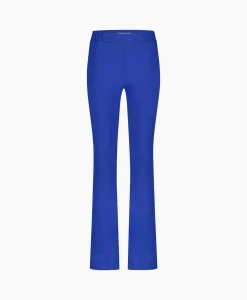 New Broek Flair Bonded Trousers Blauw Dames Broeken