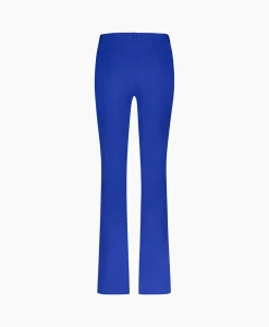 New Broek Flair Bonded Trousers Blauw Dames Broeken