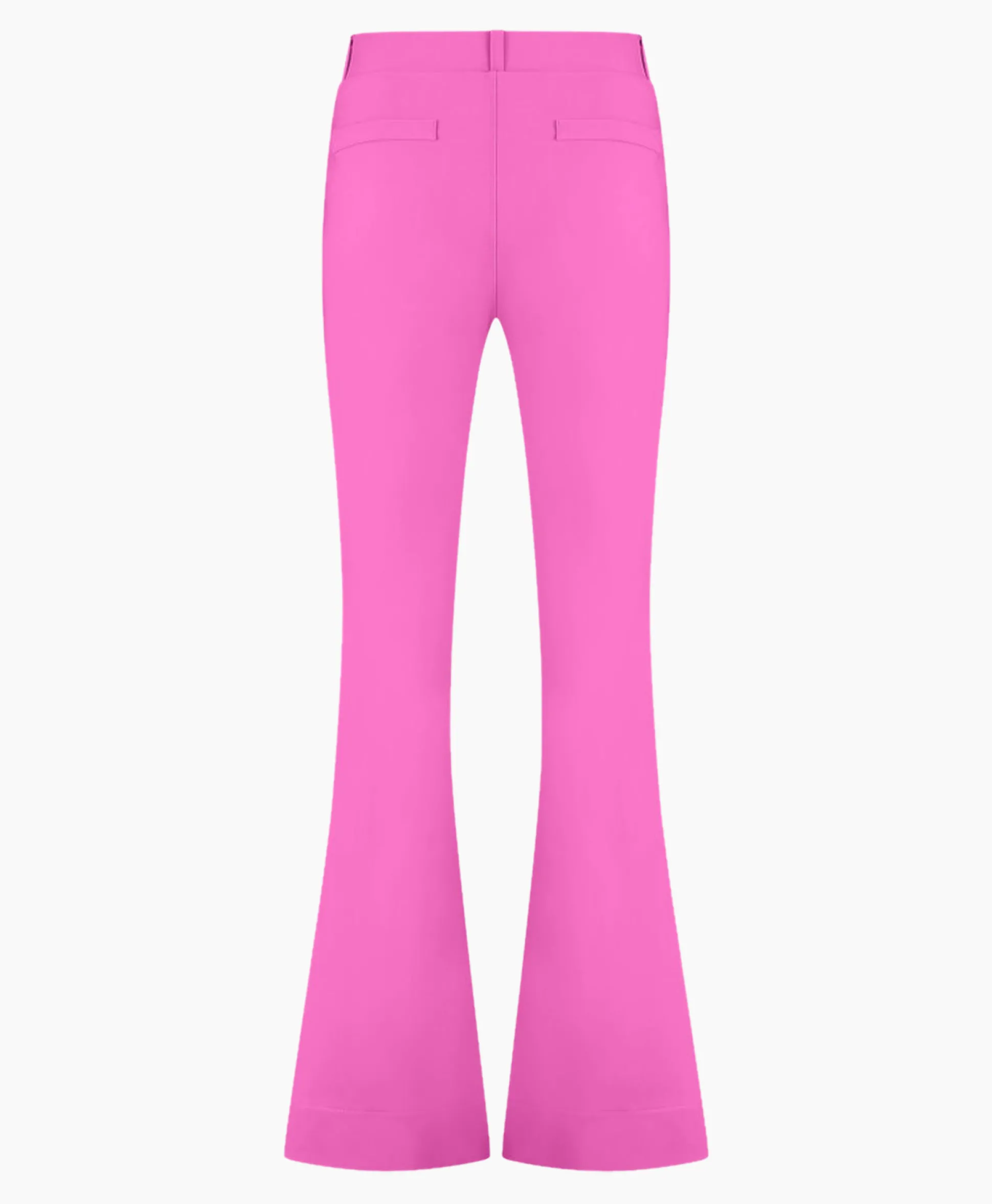 Outlet Broek Flair Bonded Trousers Lila Dames Broeken