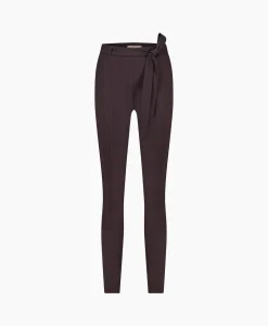 Flash Sale Broek Katlyn Bonded Trousers Bruin Dames Broeken