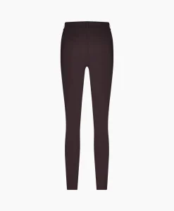 Flash Sale Broek Katlyn Bonded Trousers Bruin Dames Broeken