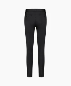 Clearance Broek Katlyn Shiny Bnd Trousers Zwart Dames Broeken