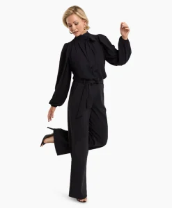 New Jumpsuit Izla Zwart Dessin Dames Jumpsuits