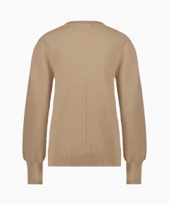 Cheap Pullover Erika Rib Zand Dames Truien