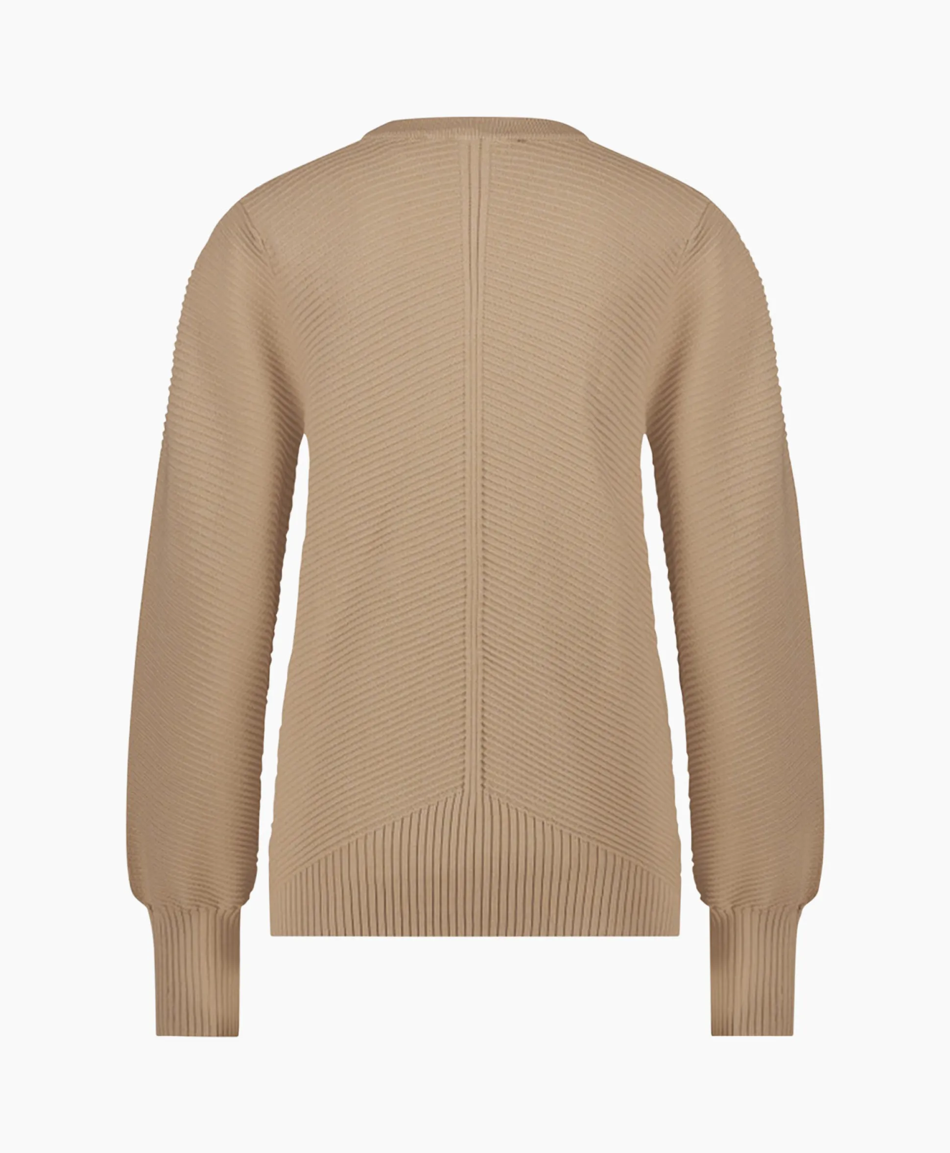 Cheap Pullover Erika Rib Zand Dames Truien