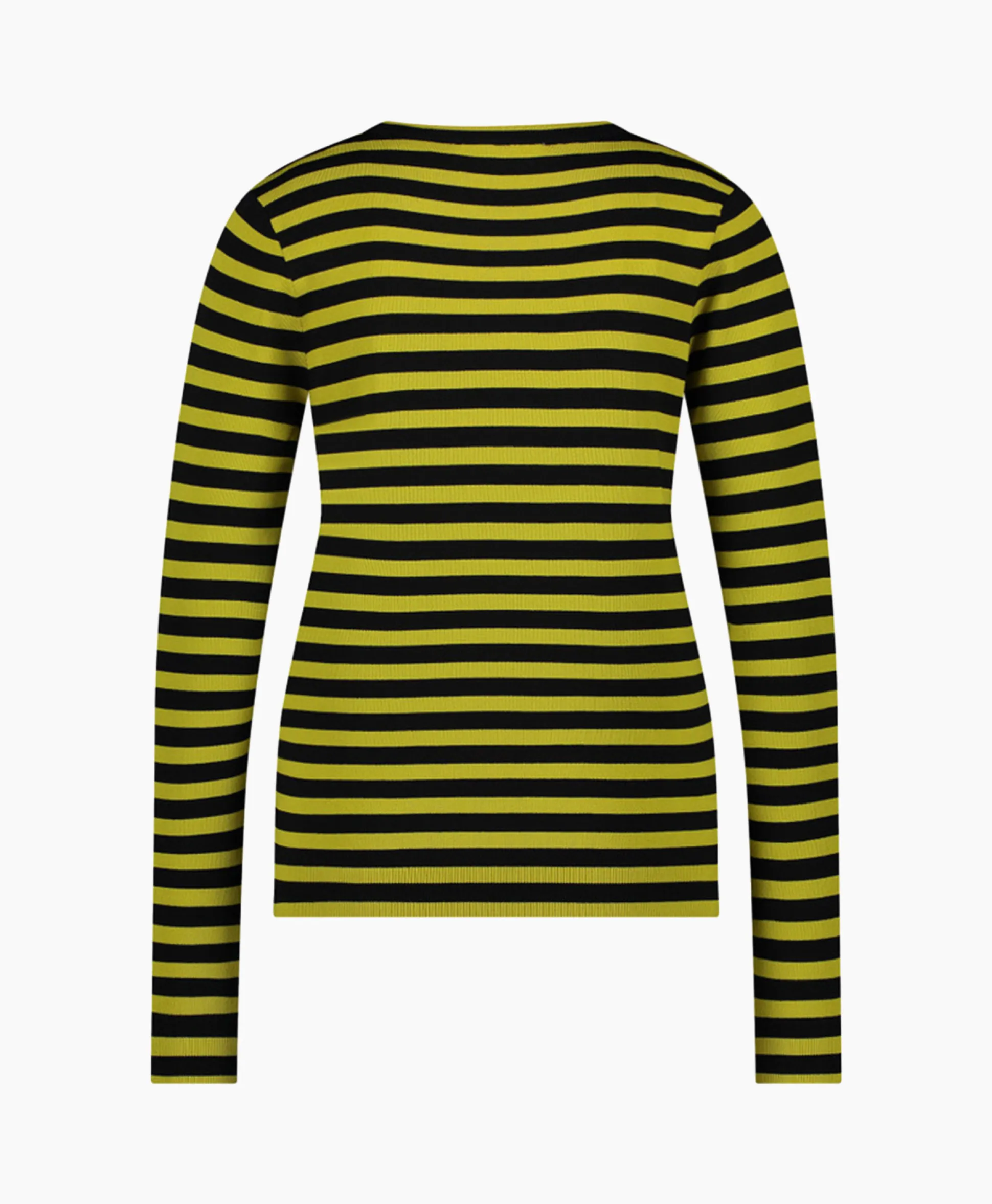 Online Pullover Luna Stripe Zwart Dessin Dames Truien