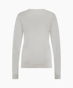 Best Pullover Luna Lurex Off White Dames Truien