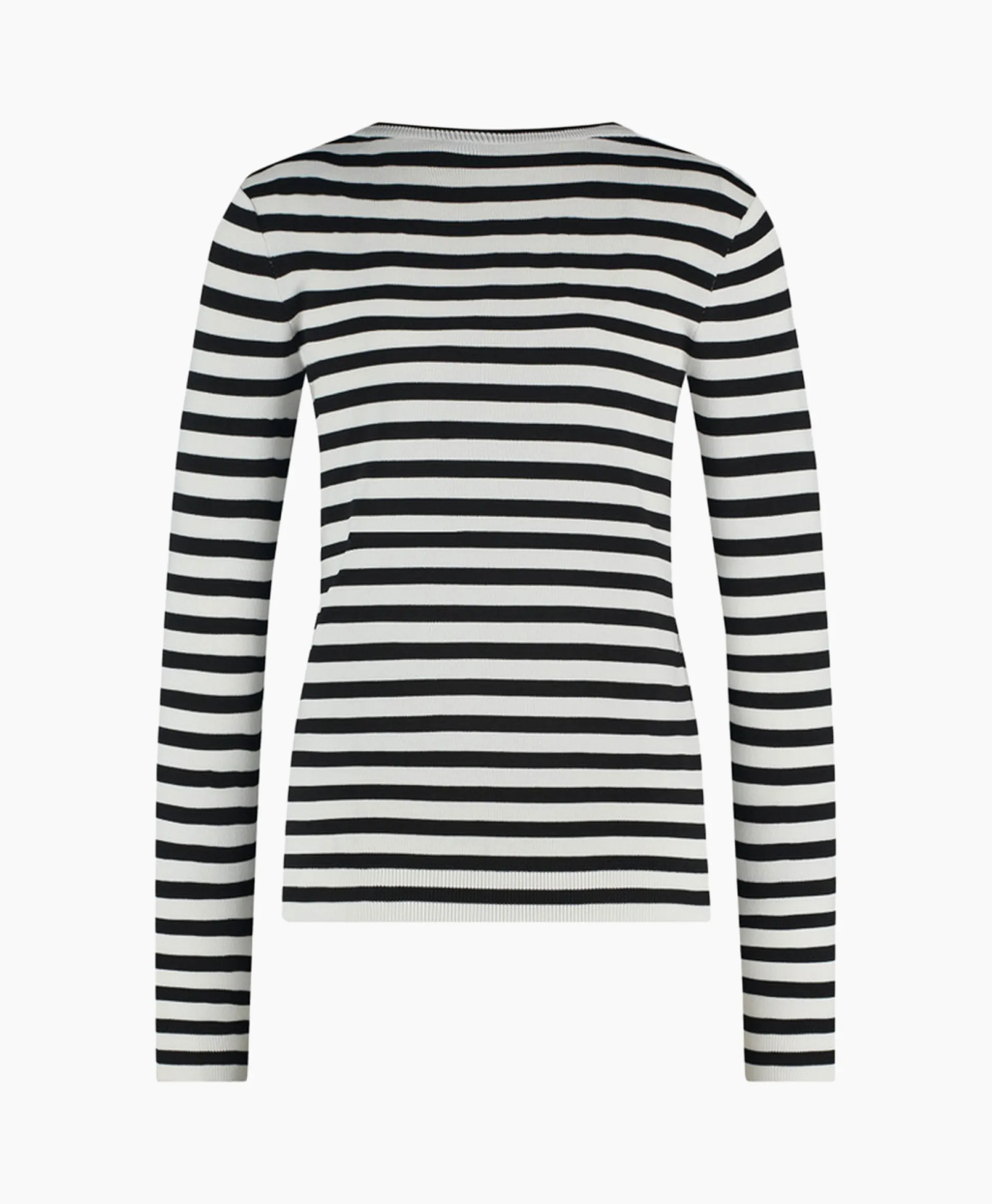 Store Pullover Luna Stripe Ecru Dames Truien