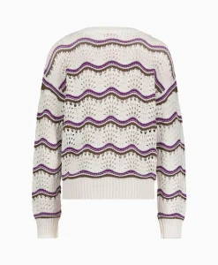 Best Sale Pullover Leana Ajour Ecru Dames Truien