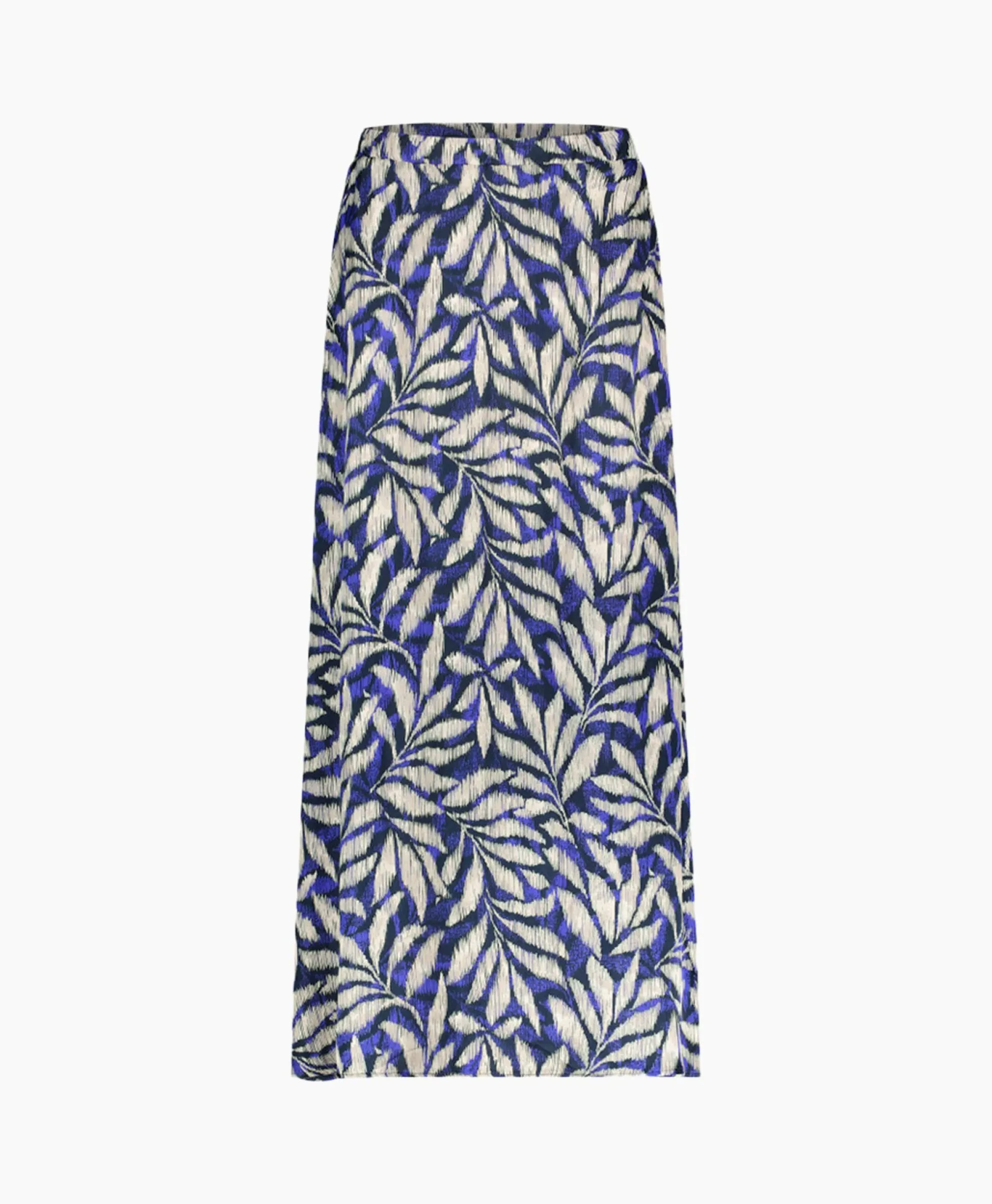 Cheap Rok Janou Satin Flower Skirt Blauw Dames Rokken