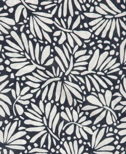 New Shawl Hairscarf Daisy Crepe Blauw Dames Sjaals