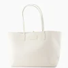 Clearance Tas Shopper Sa Solid Off White Dames Tassen