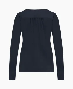Cheap Top & T-Shirt Lesley Shirt Donker Blauw Dames T-Shirts & Tops