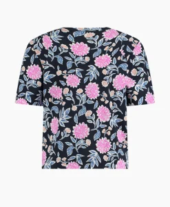 Online Top & T-Shirt Lott Flower Tee Roze Dames T-Shirts & Tops