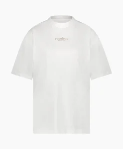 Hot Top & T-Shirt Klaske Fabulous Wit Dames T-Shirts & Tops