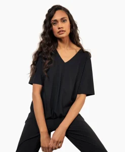 Online Top & T-Shirt Vicky Shirt Zwart Dessin Dames T-Shirts & Tops