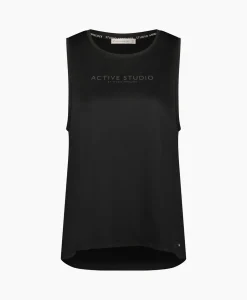 Outlet Top Elza Sport Zwart Dessin Dames T-Shirts & Tops