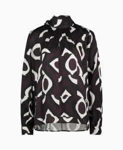 Cheap Top Izzie Satin Eyes Bruin Dames T-Shirts & Tops