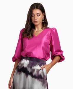 Cheap Top Laudi Taft Paars Dames T-Shirts & Tops