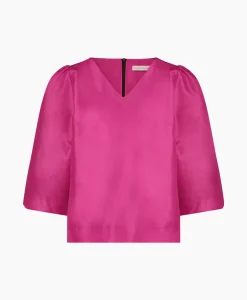 Cheap Top Laudi Taft Paars Dames T-Shirts & Tops