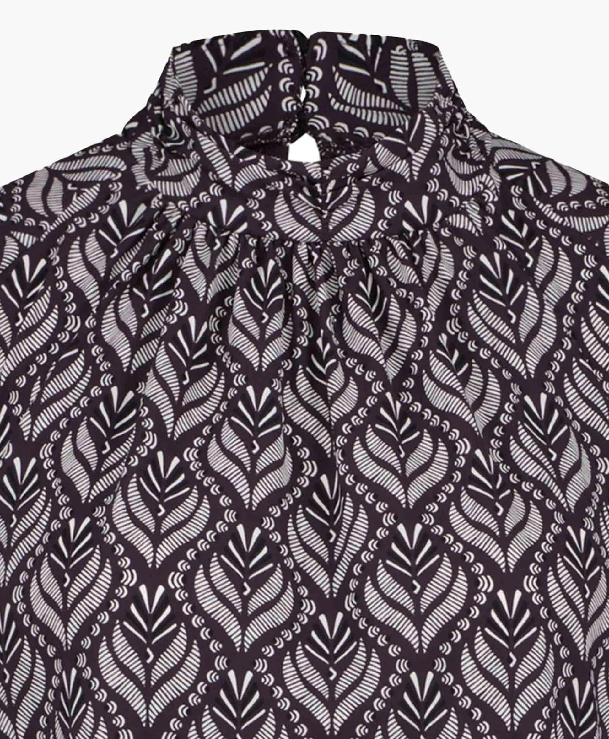 Hot Top Lysanne Wallpaper Bruin Dames T-Shirts & Tops