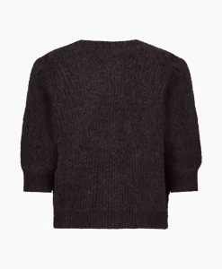 Cheap Vest Mandy Mohair Cardigan Bruin Dames Vesten